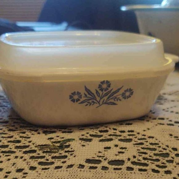 Corningware Kitchen Corning Ware P4b 12 Oz Cornflower Dish With